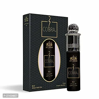 St.John | Attar Cobra | 8Ml | Pack Of 2 | Floral Attar Spicy-thumb0