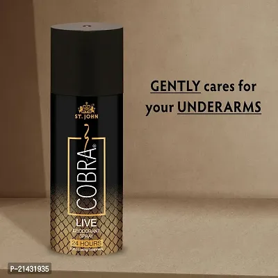 Vi-John Deodorant For Men Cobra Toxic150Ml Pack Of 3-thumb5