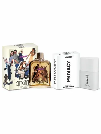 ARCHIES CityGang Perfume (100 ml)  Privacy Perfume (50 ml) (Pack Of 2) Eau de Parfum  -  150 ml (For Men  Women)