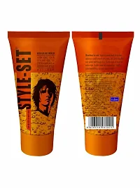 VI-JOHN Shave Foam HARD SKIN 400 GM (Pack of 2) + Hair Gel 25 Gm (Orange) (3 Items in the set)-thumb2