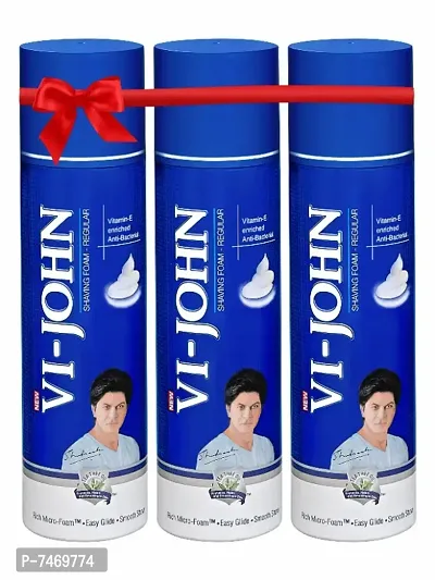 VI - JOHN Shaving Foam (250gm Each, Pack of 3) (750 g)-thumb0
