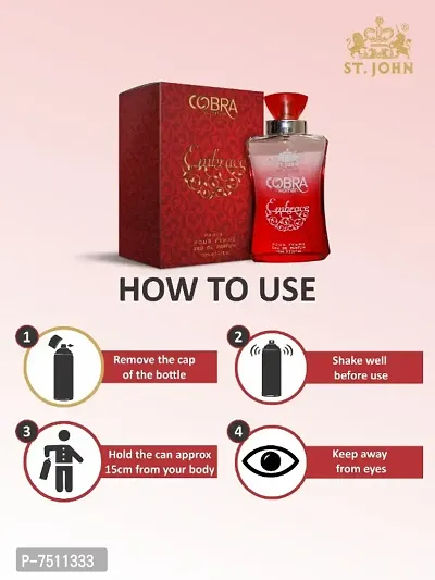 ST-JOHN Cobra Embrace Perfume 100 ml (Pack Of 2) Eau de Parfum  -  200 ml (For Women)-thumb3