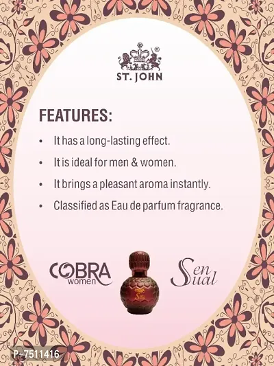 ST-JOHN Cobra Sensual Perfume 100 ml (Pack Of 2) Eau de Parfum  -  200 ml (For Women)-thumb5