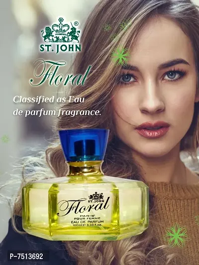 ST-JOHN Floral Perfume 100 ml (Pack Of 2) Eau de Parfum  -  200 ml (For Women)-thumb4