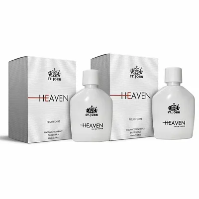 ST-JOHN Heaven Perfume 100 ml (Pack Of 2) Eau de Parfum  -  200 ml (For Women)