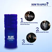 ST. JOHN Cobra Deo No Gas Real man Deodorant Body Spray (100ML) and Blue Current 50ML Perfume (2 Items in the set)-thumb2