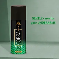 ST. JOHN Cobra Deo Sport Deodorant Body Spray (150ML) and Cobra 80ML Perfume (2 Items in the set)-thumb2