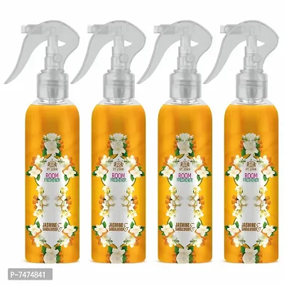 ST-JOHN Room Freshener | Long Lasting Fragrance | Jasmine  Sandalwood | Combo Pack of 4 Spray (4 x 250 ml)-thumb0