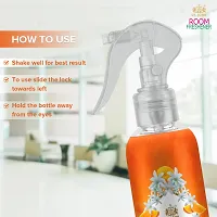 ST-JOHN Room Freshener | Long Lasting Fragrance | Orange  Rajnigandha | Combo Pack of 4 Spray (4 x 250 ml)-thumb1