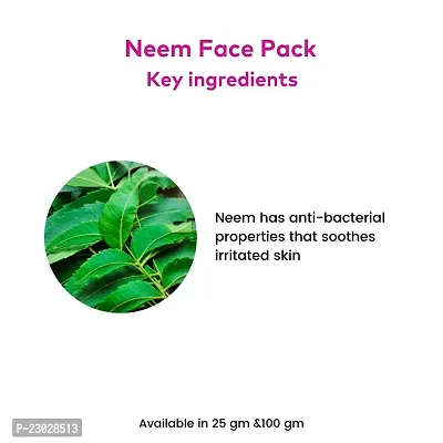 Rosa Neem Face pack with Neem and Tulsi (Pack Of 4)-thumb4