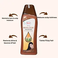 Ayur Herbals Heena Tulsi shampoo with Heena tulsi  Aloevera for Dry hair | For Men and Women | 500 ML-thumb2