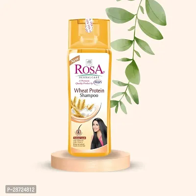 Rosa Wheat Proteins Shampoo 1000 Ml with Wheat and Milk Proteins-thumb0