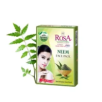 Rosa Neem Face pack with Neem and Tulsi (Pack Of 4)-thumb1