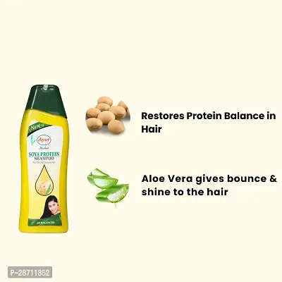 Ayur Herbals Soya Protein Shampoo with Pro-vitamin B5 | For Men and Women | 500 ML-thumb4