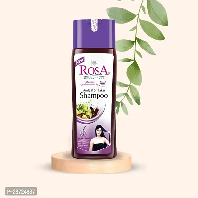 Rosa Amla  Shikakai Shampoo 500 Ml with Reetha and Natural Ingredients-thumb0