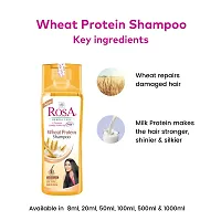 Rosa Wheat Proteins Shampoo 500 Ml with Wheat and Milk Proteins-thumb3