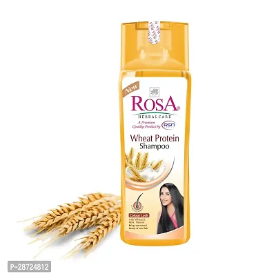 Rosa Wheat Proteins Shampoo 1000 Ml with Wheat and Milk Proteins-thumb2