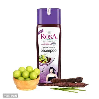 Rosa Amla  Shikakai Shampoo 1000 Ml with Reetha and Natural Ingredients-thumb3