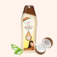 Ayur Herbals ROSA Coconut Shampoo With Coconut and Aloe Vera For Dry Hair| For Men and Women | 500 ML-thumb2