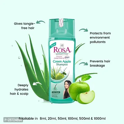 Rosa Green Apple Shampoo 500 Ml with Green Apple Extracts-thumb3