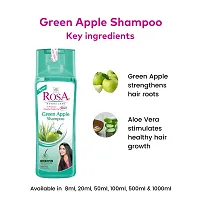 Rosa Green Apple Shampoo 500 Ml with Green Apple Extracts-thumb3