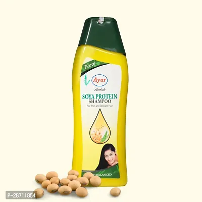 Ayur Herbals Soya Protein Shampoo with Pro-vitamin B5 | For Men and Women | 1000 ML-thumb2