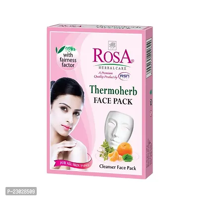 Rosa Thermoherb Cleanser Face pack with Turmeric Powder (Pack Of 4)-thumb2