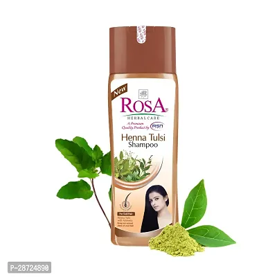 Rosa Heena Tulsi Shampoo 500 Ml with Heena Tulsi  Aloe Vera for Dry Hair-thumb2