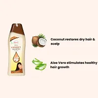 Ayur Herbals ROSA Coconut Shampoo With Coconut and Aloe Vera For Dry Hair| For Men and Women | 500 ML-thumb1