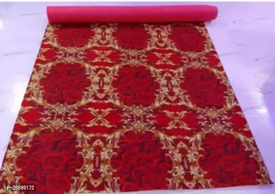 Styllish Red Nylon Printed Carpets-thumb0