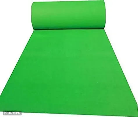 Styllish Green Nylon Solid Carpets