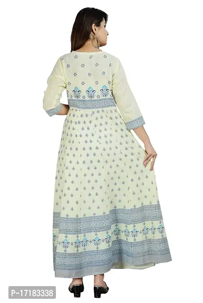 RAHINI Women Printed and Embroidered White Kurti xx-Large-thumb3