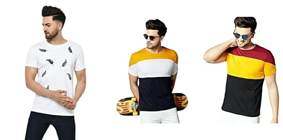 Best Selling Cotton Blend Tees For Men 