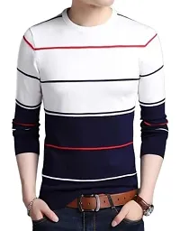 Multicoloured Polyester Blend Polos For Men-thumb1