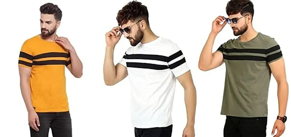 Best Selling Cotton Blend Tees For Men 