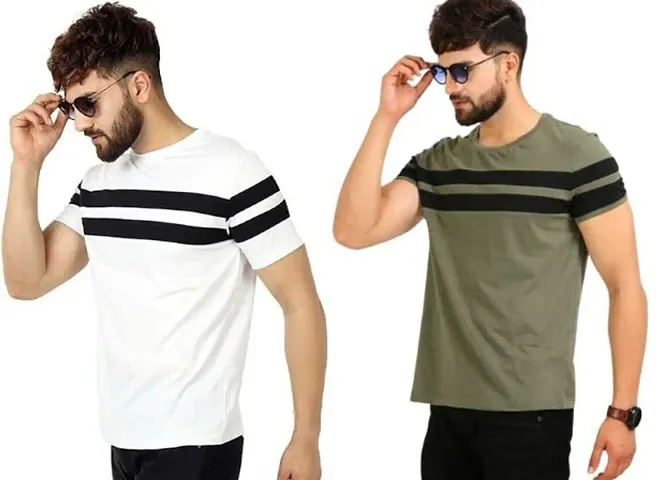 Must Have Polyester Blend Tees For Men 