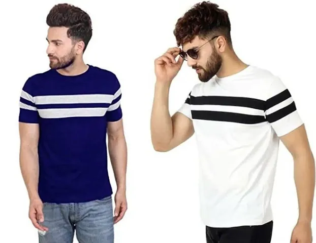Must Have Polyester Blend Tees For Men 