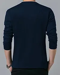 Classic Cotton Solid Tshirt for Men-thumb1