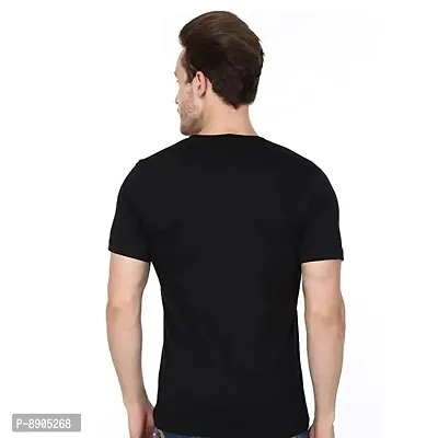 Classic Cotton Solid Tshirt For Men-thumb4