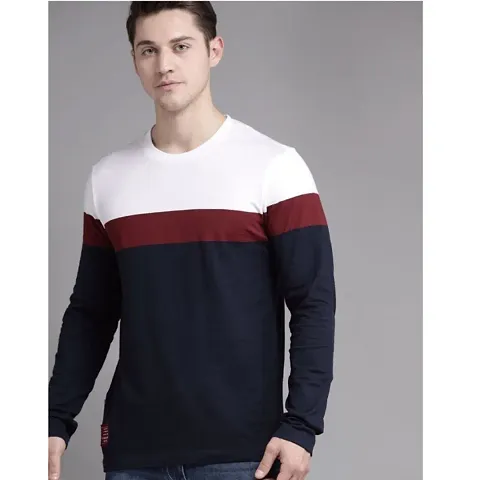 Trendy Polyester Blend Tees For Men 