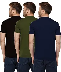 ATTITUDE Combo 3 Plain T-Shirt-thumb2