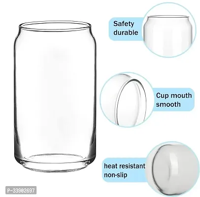 Durable Glass Mug With Straw 510ML Pack Of 2-thumb3