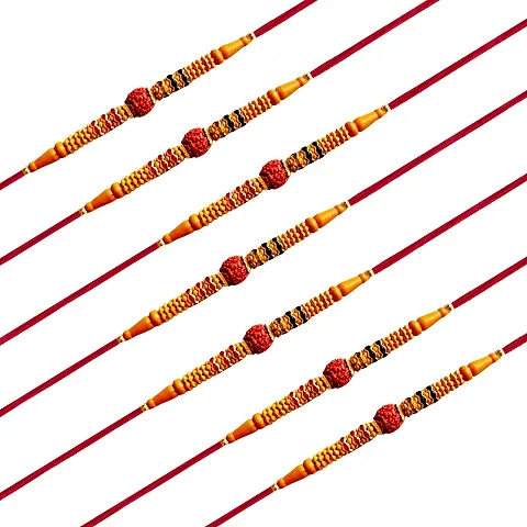 Set of Colour Family Rakhi (Set of 5)