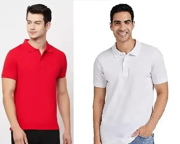 Trendy Blend T-Shirt For Men Pack of 2