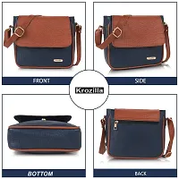 Women Blue Stylish  Premium Sling Bag-thumb3