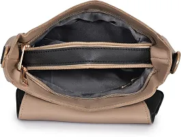 Women Beige Stylish  Premium Sling Bag-thumb3