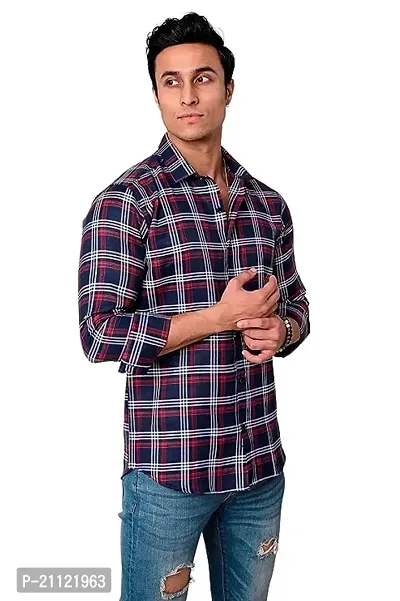 Reliable Multicoloured Cotton Long Sleeves Casual Shirt For Men-thumb0