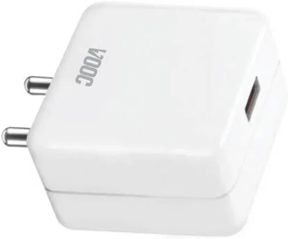 20 W VOOC 4 A Mobile Charger (White)