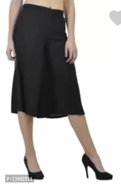 Stylish Fancy Crepe Skirt For Women-thumb0