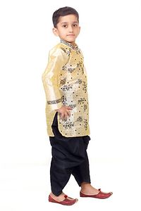 Agile Elegant Kids Boys Kurta Sets-thumb1